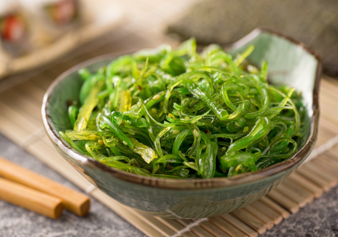 Salade Japonais populaire Wakamé-Algue avec sésame
