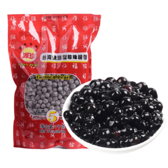 Perles de Tapioca noir pour Bubble Tea TaiWan1kg
