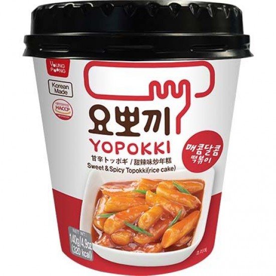 韩国即食年糕条 甜辣味 115 GR YOPOKKI