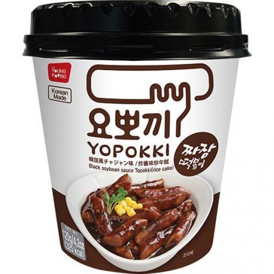 韩国即食年糕条 炸酱味 115 GR YOPOKKI