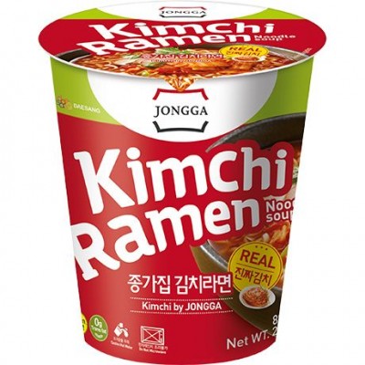 Cup Nouilles Instantanée Ramen Kimchi 82,5 G JONGGA