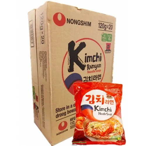 Acheter soupe asiatique épicée de nouilles Coréenne 120g Nongshim
