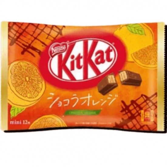 Kitkat biscuit chocolat orange 99g
