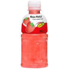 泰国 蘑谷蘑谷 草莓椰果果汁饮料32cl
