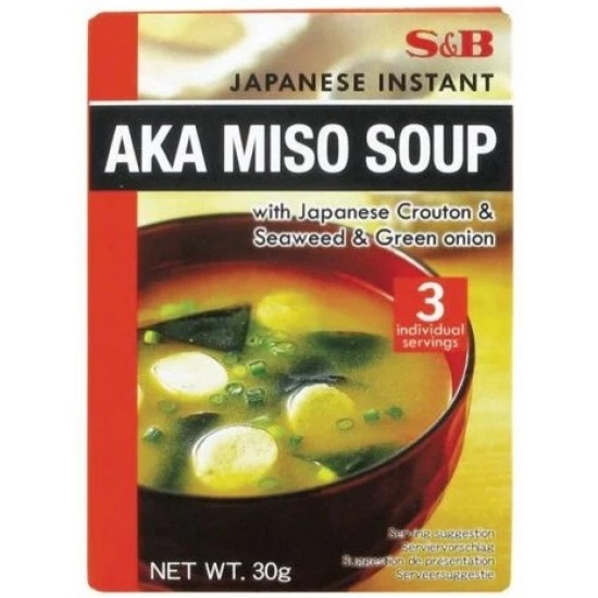 soupe miso rouge instantanée AKA miso pour 3 pers.