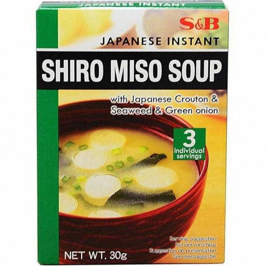 soupe miso blanc instantanée SHIRO miso pour 3 pers.