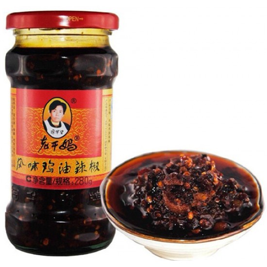 LGM sauce piment à huile avec soupe poulet laoganma 280g