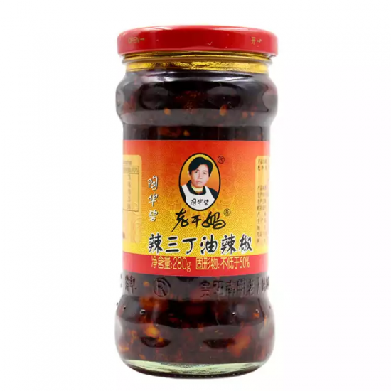 piment à l'huile chilli laoganma avec arachide et tofu 280g