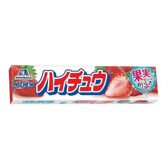 HI-CHEW  -  BONBON À MÂCHER - 12p fraise JAPONAIS
