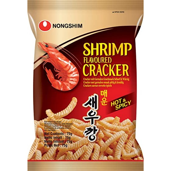 Crackers au crevette épicés NONGSHIM 75g
