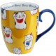Kawaii Lucky Cat Mug W/Giftbox Yellow Classic Cat 8.5x10.2cm 380ml