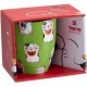 Kawaii Lucky Cat Mug W/Giftbox Green Classic Cat 8.5x10.2cm 380ml