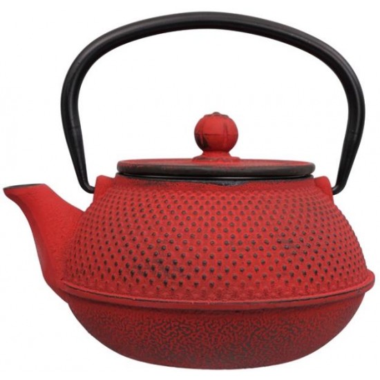 Tea Kettle Iron 17.5x15x10cm 0.8L rouge